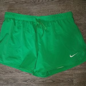 Nike running shorts size medium.